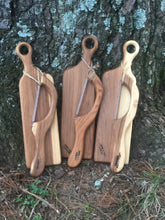 Load image into Gallery viewer, Baby Breadboard & Bowknife Set • Hickory