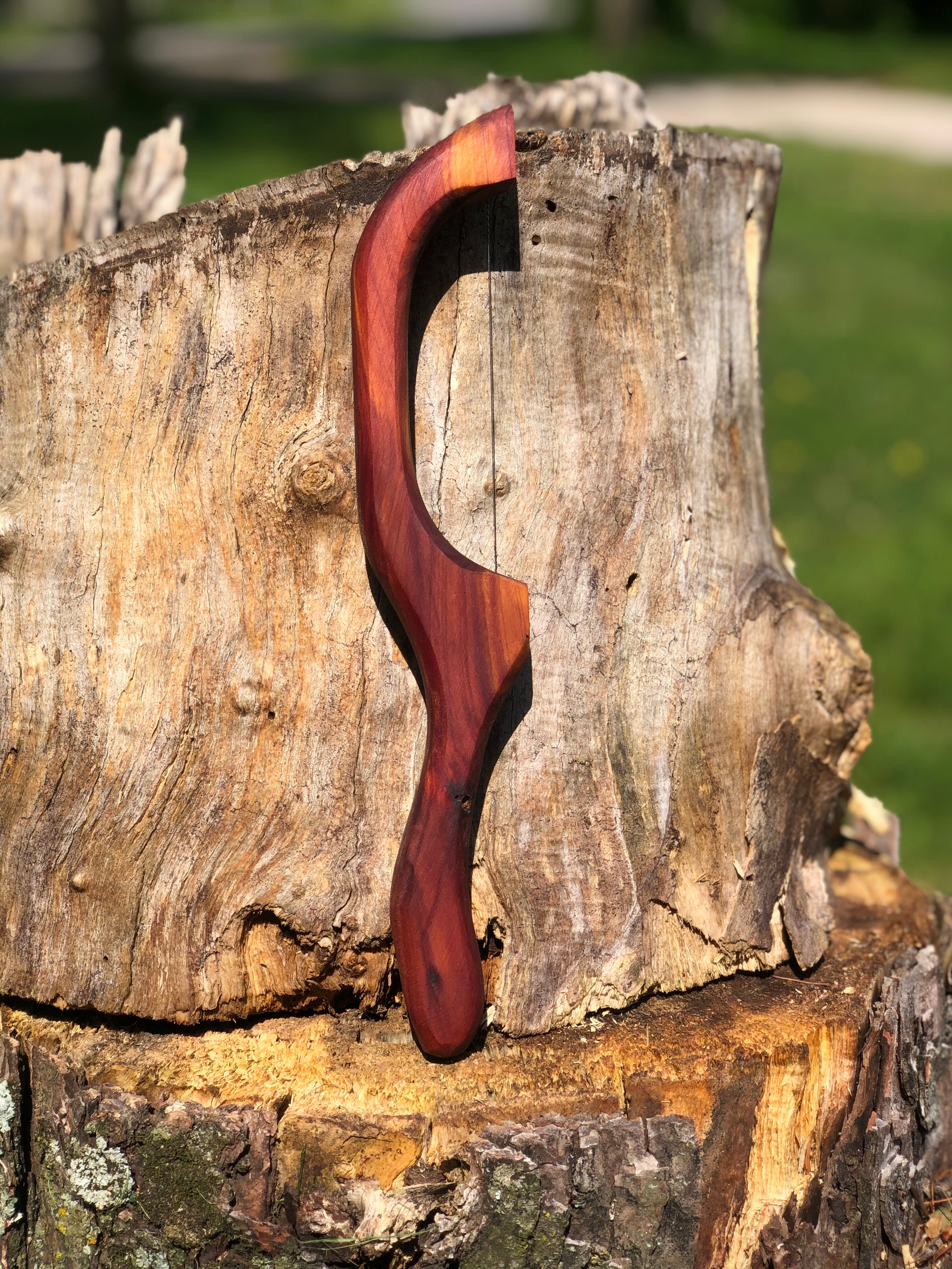 Cheesecutter • Red Cedar • Left Handed – Shiver ‘N Sweat Woodworks